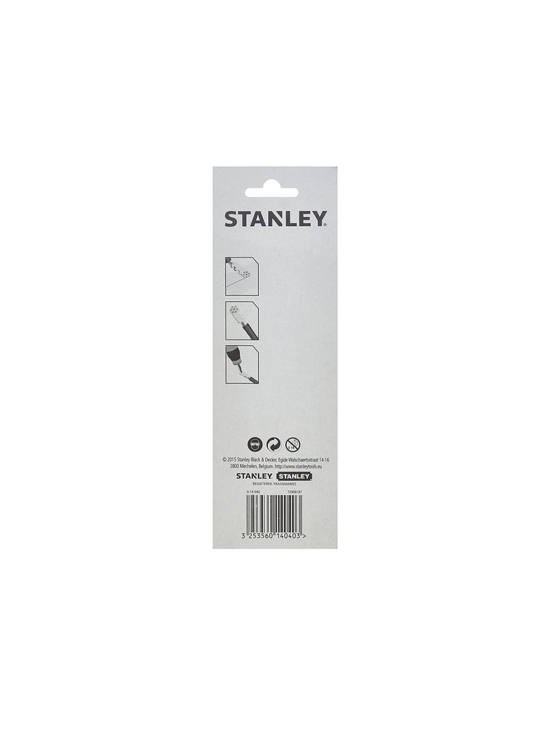 Stanley Glass Cutter 0-14-040 6 Steel Wheels, Brown and Silver