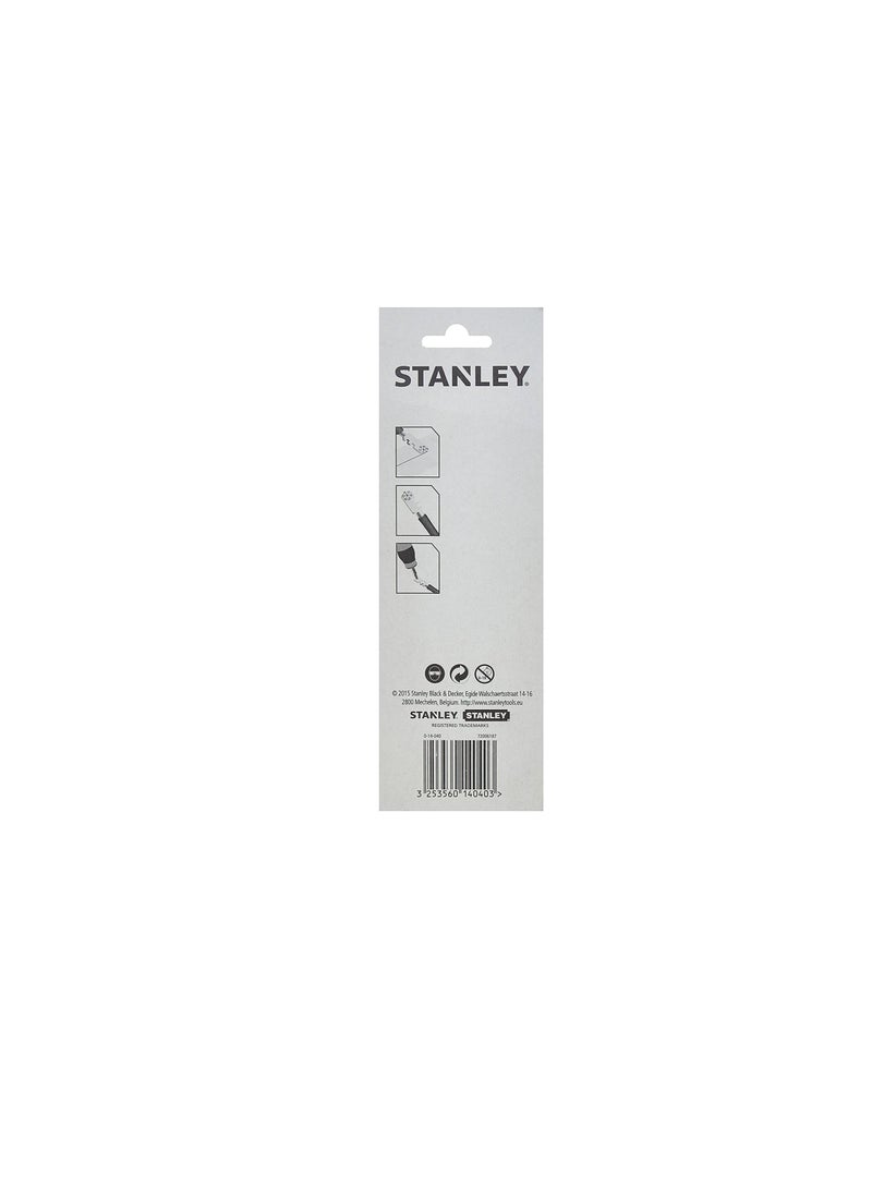 Stanley Glass Cutter 0-14-040 6 Steel Wheels, Brown and Silver