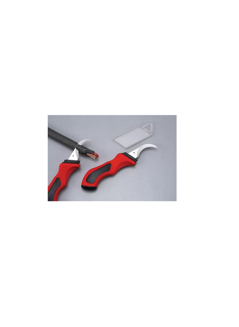 Multi-Function Knife for Carpet Cutting Pruning Garden Grafting Wire peeling and Electrician Usage.