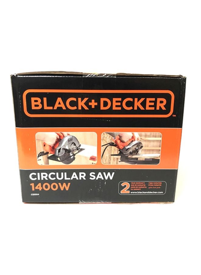 Sierra Circular Saw - CS1004-B5 Orange/Silver/Black 33.8x25.6x24cm