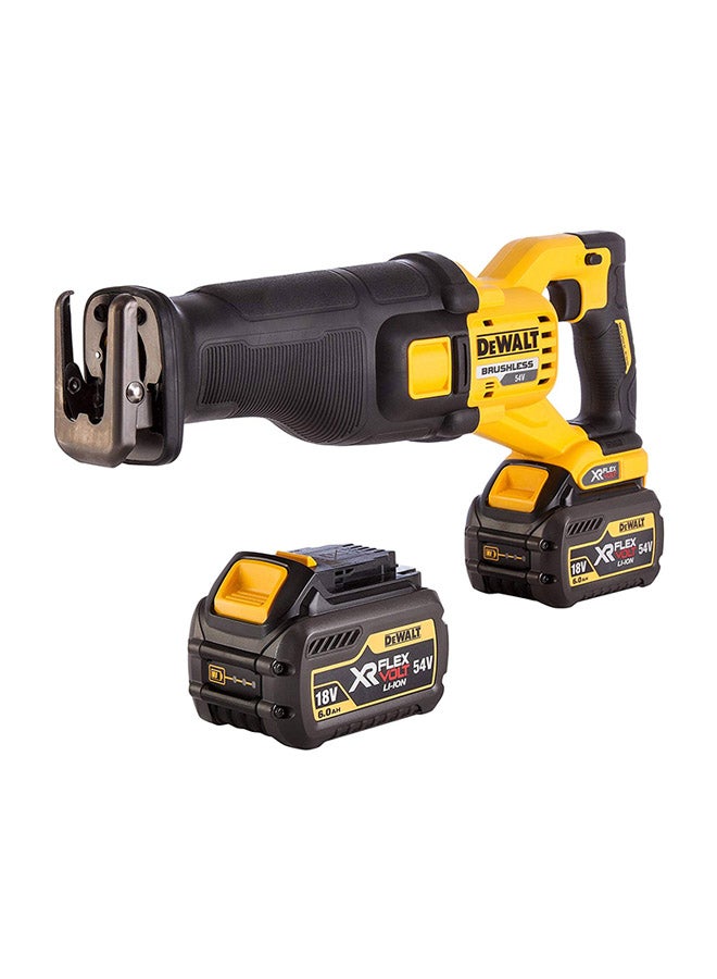 3-Piece Saw Set With 2 Batteries DCS388T2-GB Yellow 10cm