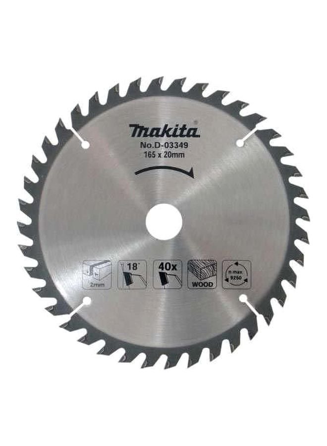 TCT Circular Saw Blade For Wood Cutting D-09634 Silver