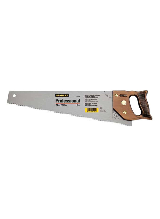 Professional Handsaw Brown/Silver 20inch