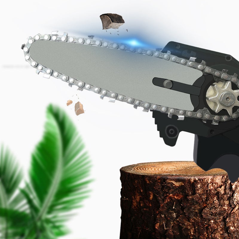 24V Lithium Battery Portable Electric Rechargeable Pruning Saw Grey 30.00x11.00x12.00cm