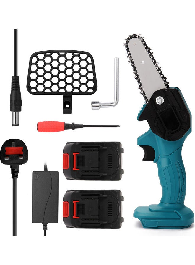 Electric Pruning Saw Kit Blue/Black 30x11x12cm