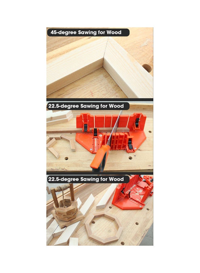 Saw Mitre Box Orange