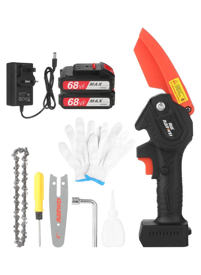 21V Mini Cordless Chainsaw Kit Multicolour
