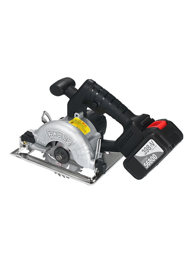 Cordless Circular Electric Saw Black/Silver