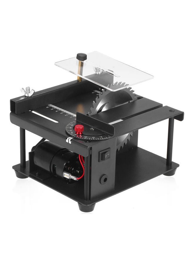 Multi-Functional Table Electric Saw With Accessories Black