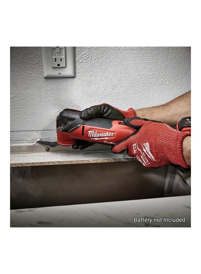 18-Volt Lithium-Ion Cordless Brushless Oscillating Multi-Tool Red/Black 47.5x138x47cm