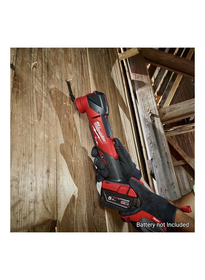 18-Volt Lithium-Ion Cordless Brushless Oscillating Multi-Tool Red/Black 47.5x138x47cm