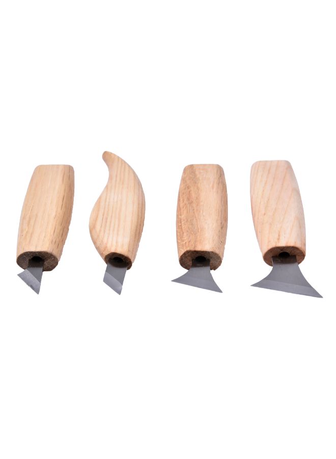 Pack Of 7 Woodcarving Chisels Set Multicolour 0.28kg