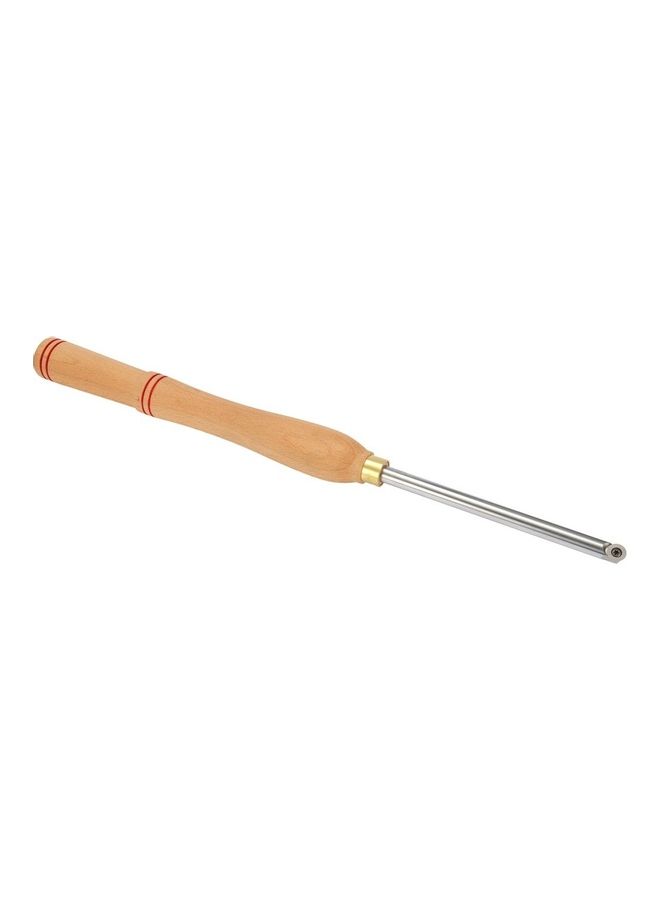 Alloy Steel Lathe Wood Turning Tool Beige/Silver