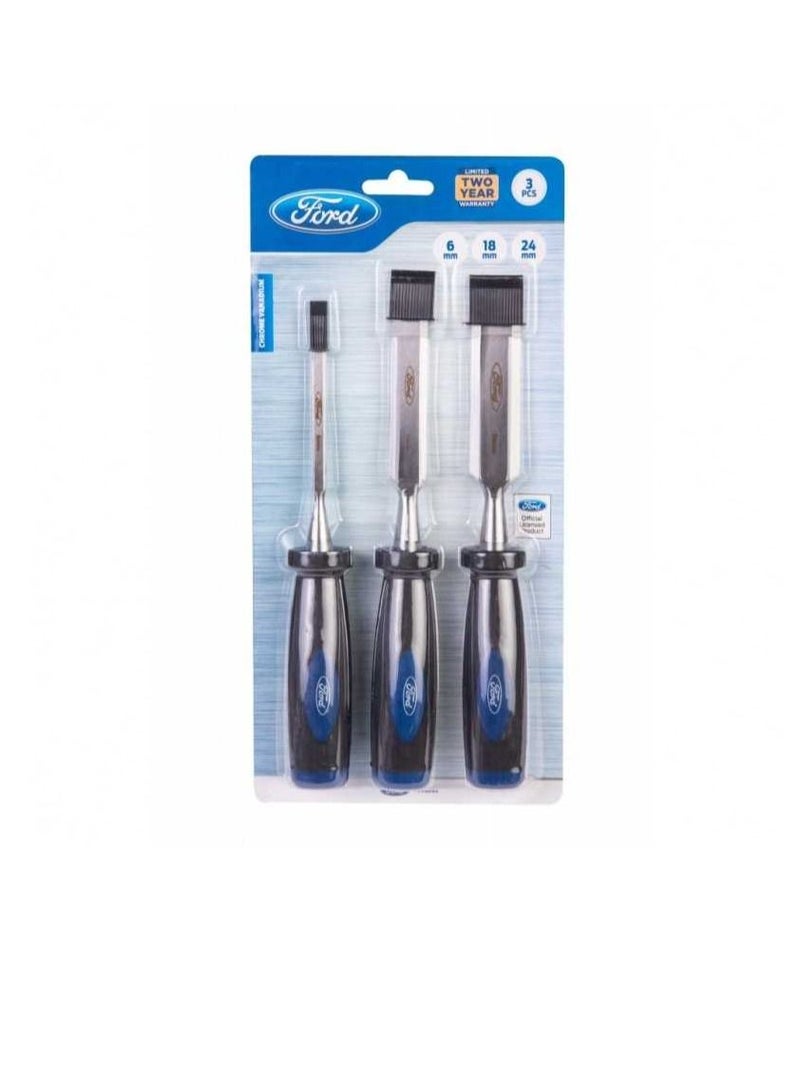 3 Pieces Chisel Set