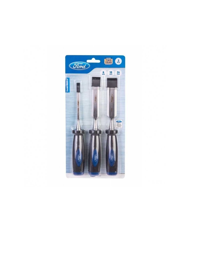 3 Pieces Chisel Set