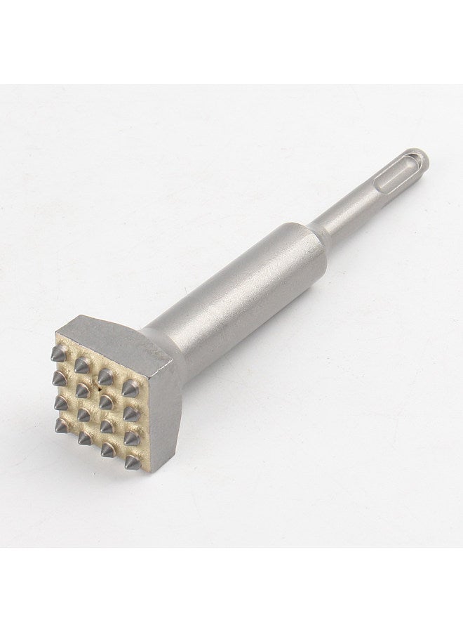 Electric Hammer Chisel Bit for Surface Roughening Percussion Hammer Chisel Tool for Wall Concrete Ceramic Tile