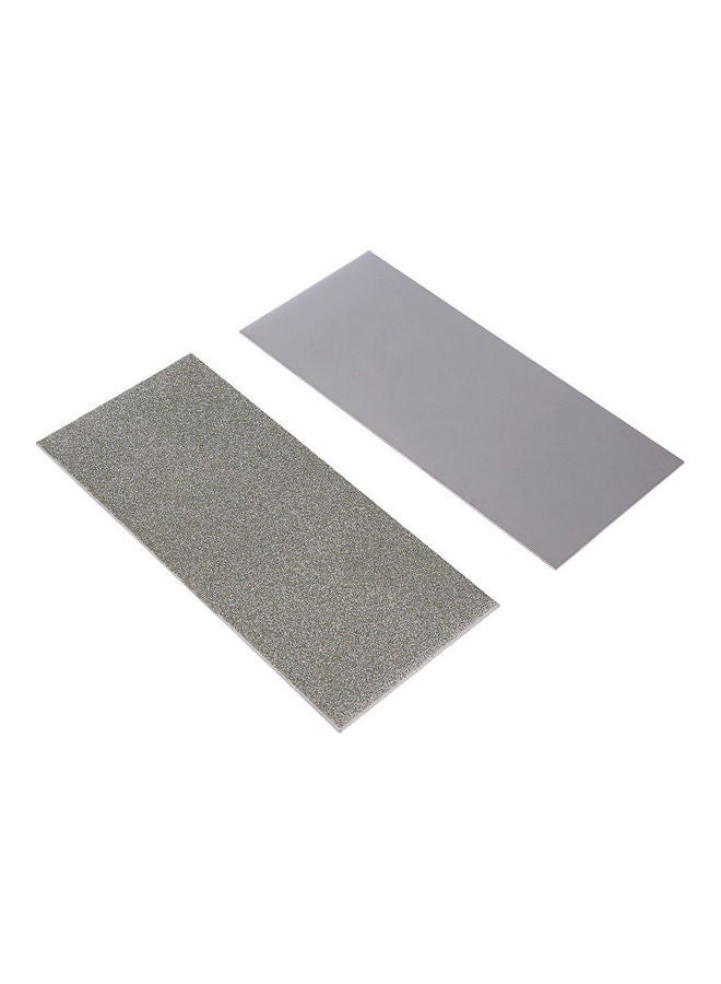 80-3000 Grit Diamond Thin Knife Blade Grinding Sharpening Stone Whetstone Tool Grey 20*10*20cm