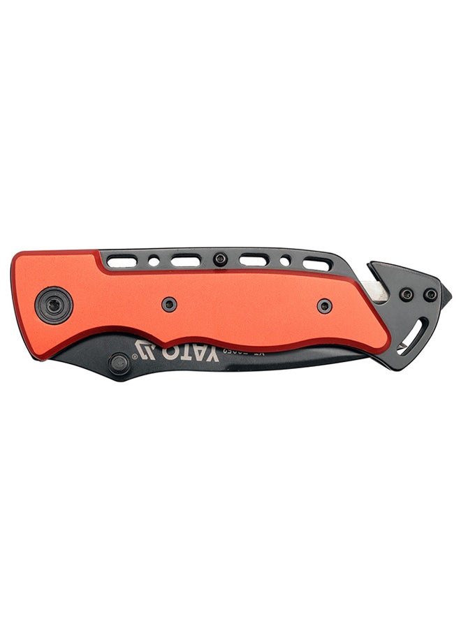 Resque Folding Knife Black