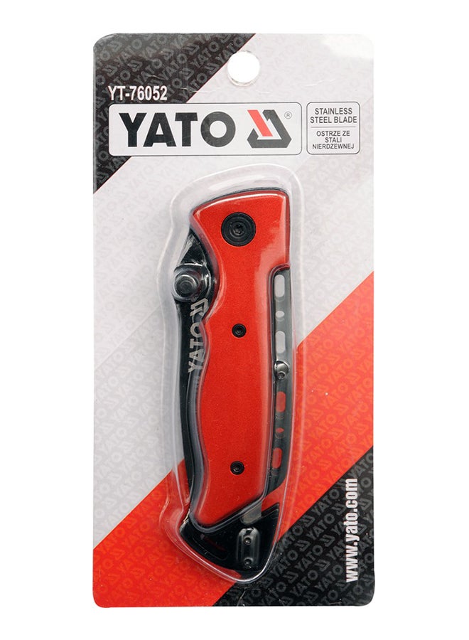 Resque Folding Knife Black