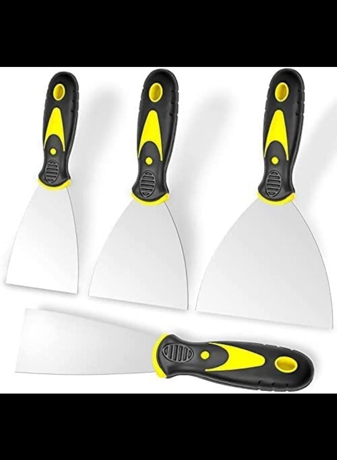 Putty Knife, 4Pcs Spackle Knife Set