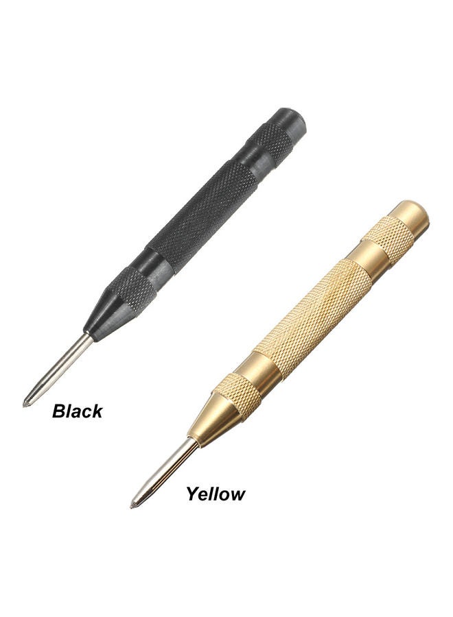 Automatic Center Pin Punch Black 13x0.5x0.5cm