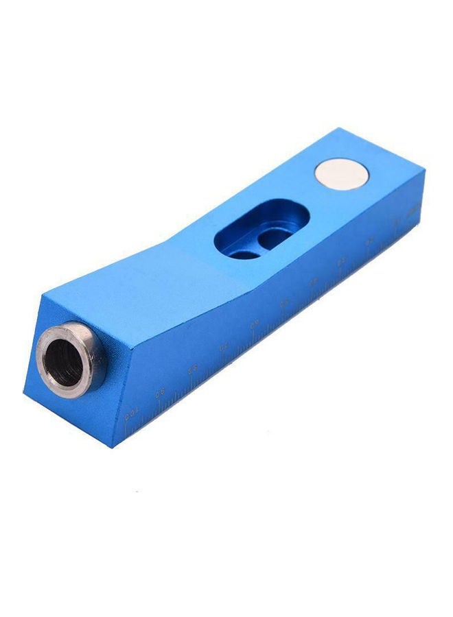 Woodworking Hole Punch Locator Blue/Silver 18x2x15cm