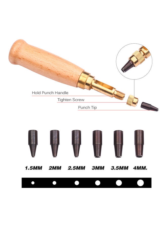 Punch Screw Hole Multicolour