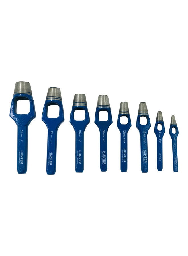 8-Piece Arch Punch Blue