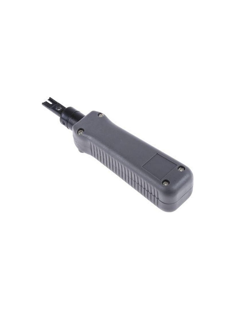 Cat6 Keystone Punch Down Tool with 110 and Krone Blade, Insert & Cut Terminations in One Operation, Precision Blades are Interchangeable & Reversible, Network Punch Tool