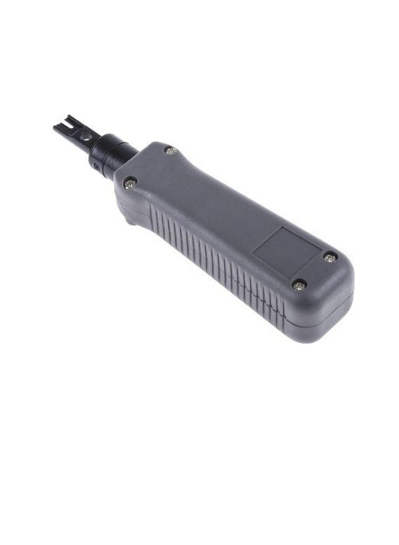 Cat6 Keystone Punch Down Tool with 110 and Krone Blade, Insert & Cut Terminations in One Operation, Precision Blades are Interchangeable & Reversible, Network Punch Tool