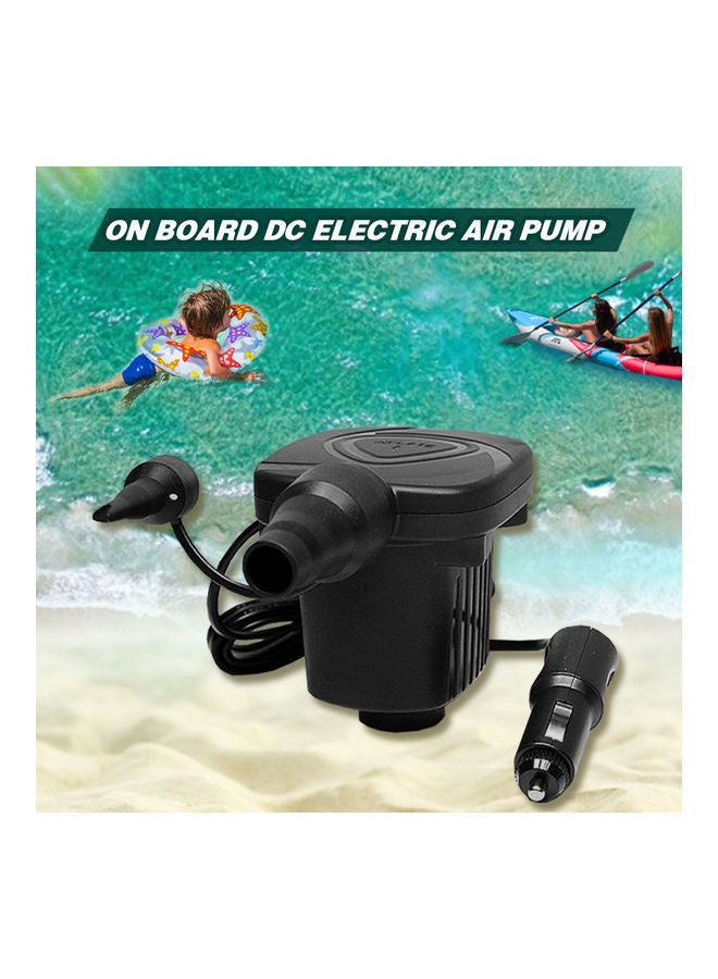 Portable Electric Air Pump Black 10.5 x 10.2 x 10.3cm