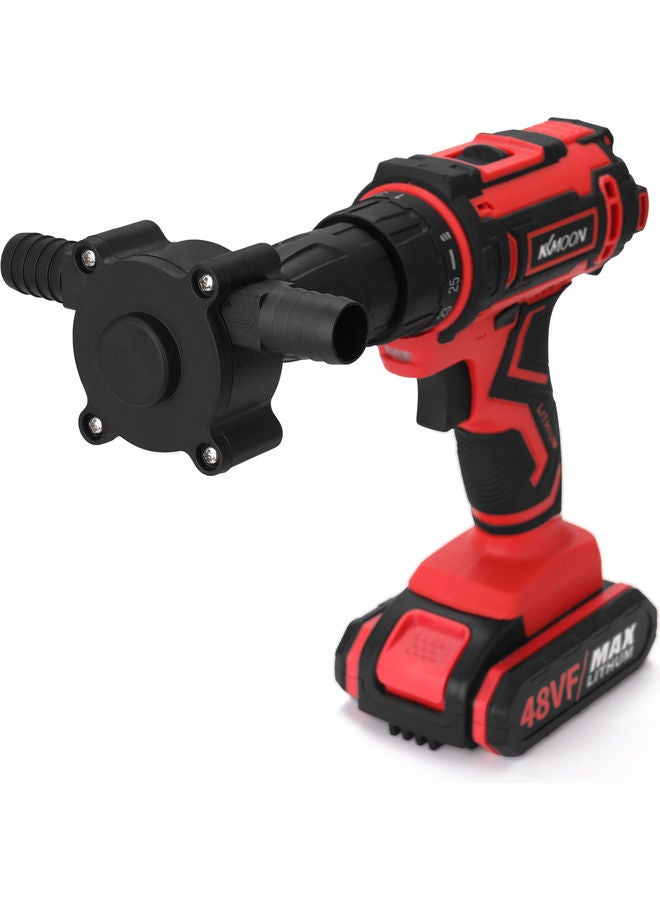 Portable Electric Drill Pump Set Black 13.00X7.10X8.20cm