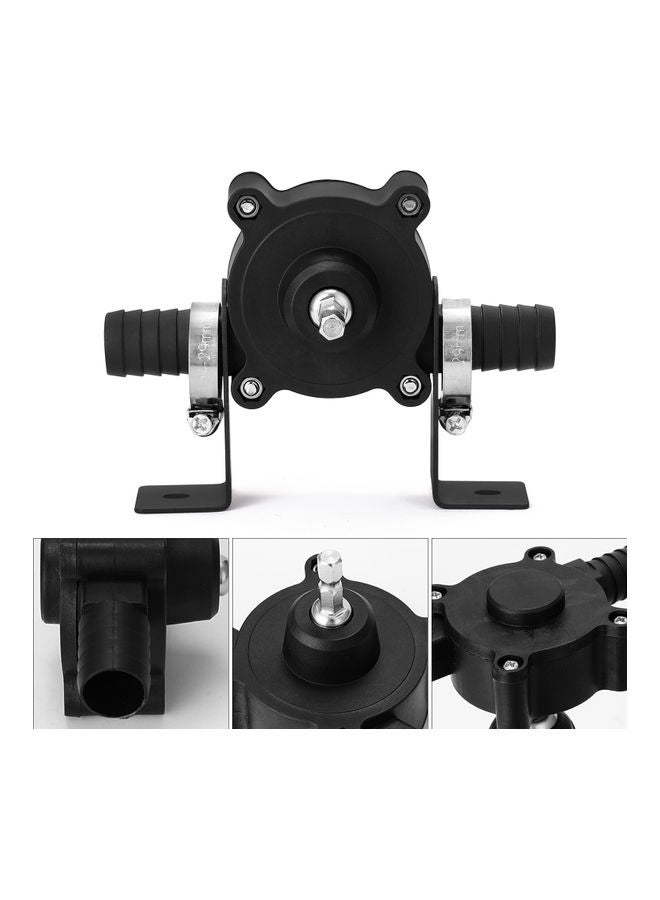 Portable Electric Drill Pump Set Black 13.00X7.10X8.20cm