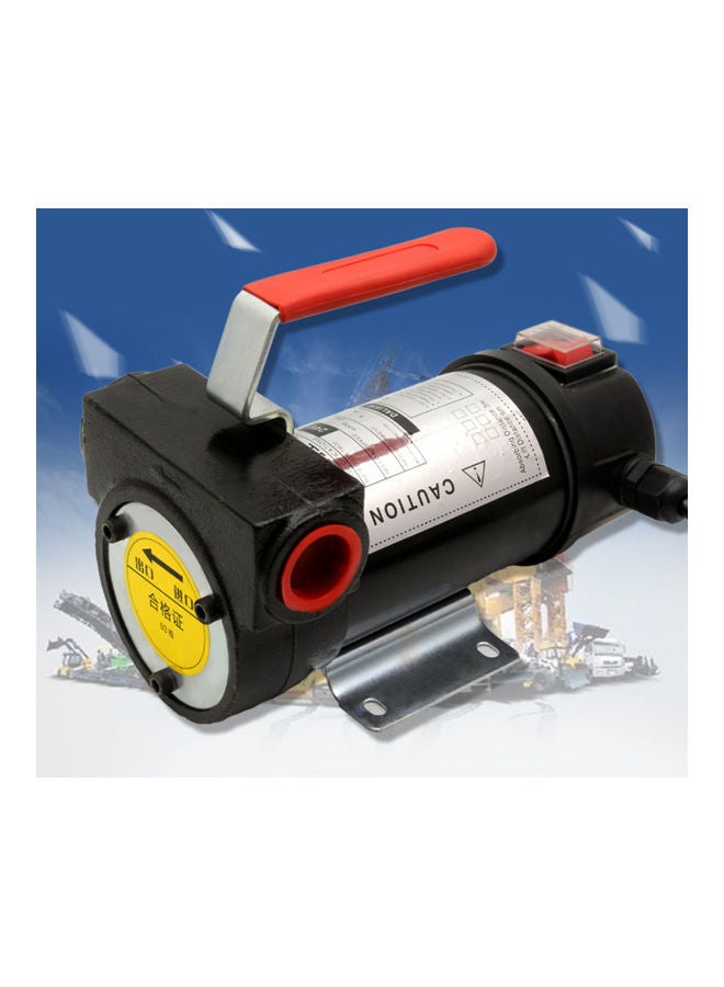 Portable 12V Electric Fuel Transfer Pump Multicolour