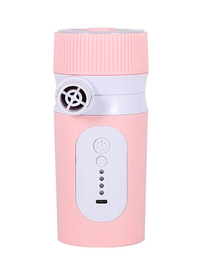 USB Rechargeable Cordless Air Pump Pink/White