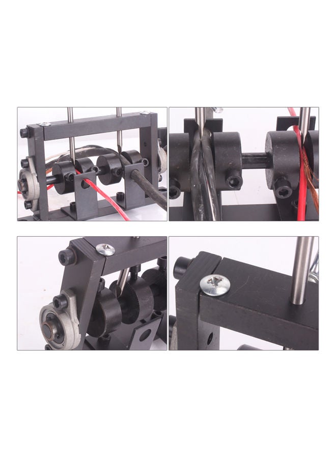 Electric Drill Stripping Machine Black/Silver 18x4x13cm