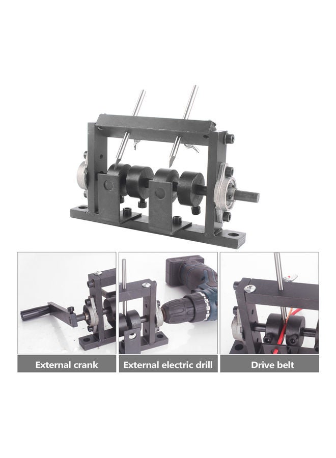 Electric Drill Stripping Machine Black/Silver 18x4x13cm