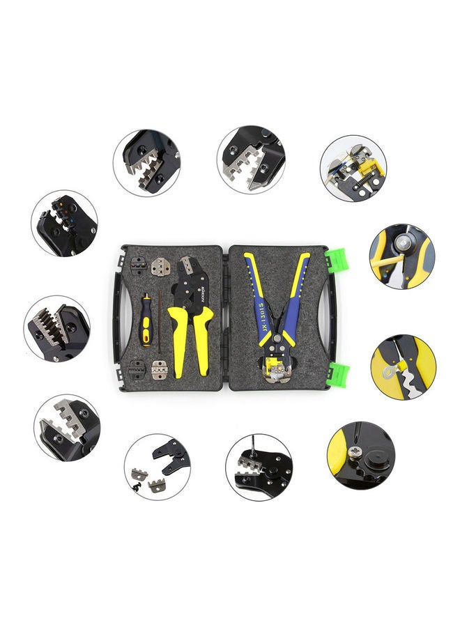 Professional Wire Crimper Kit Set Multicolour