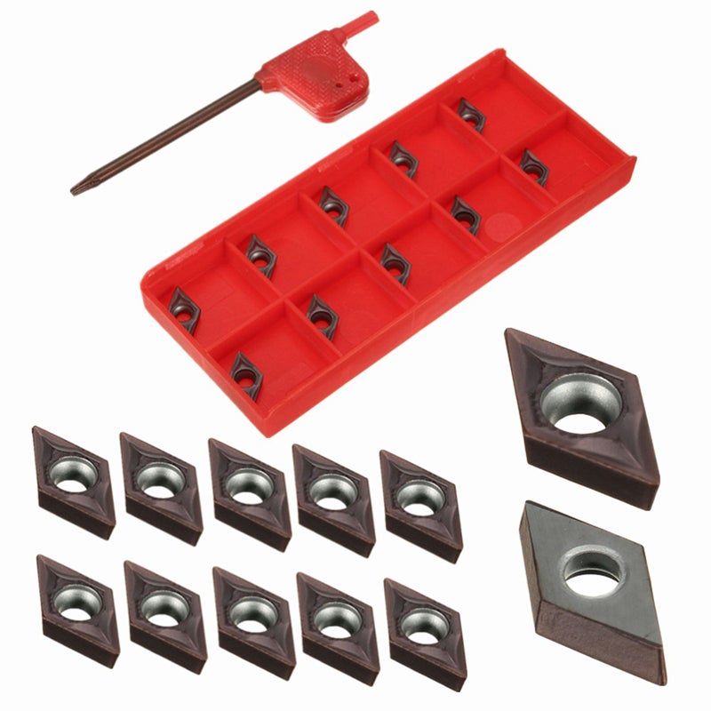 10 Piece CNC Blade Red 10.00 x 1.00 x 4.00cm