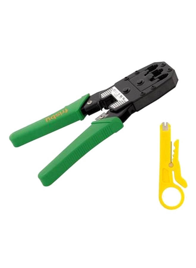 Crimping Tool & Wire Stripper For Networking Rj45 Rj11 Rj12