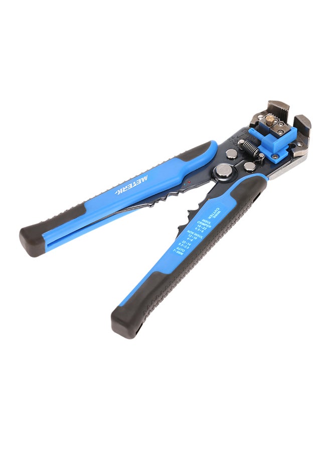 Multifunctional Adjustable Cable Wire Stripper Crimping Tool Blue