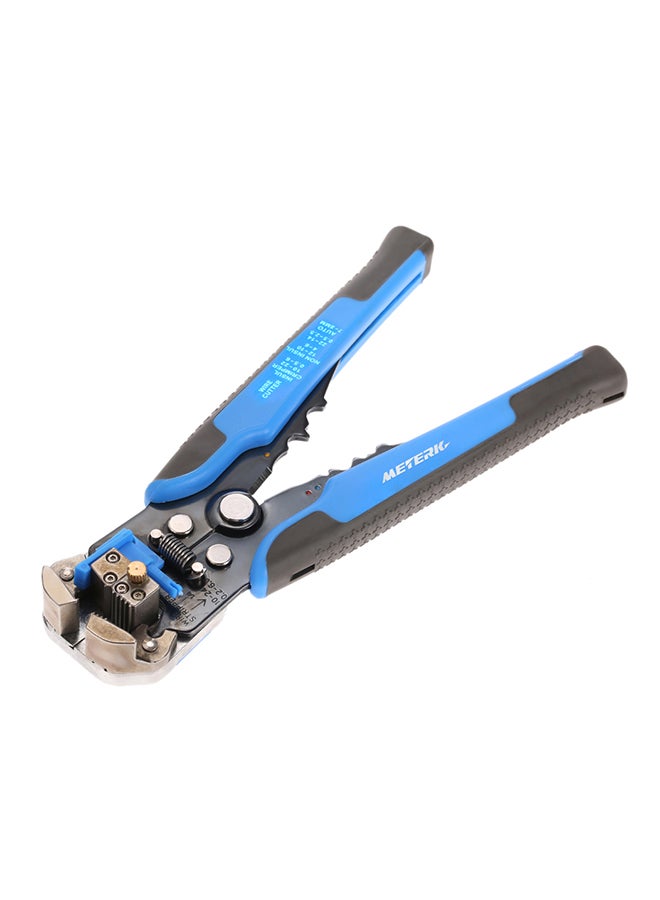 Multifunctional Adjustable Cable Wire Stripper Crimping Tool Blue