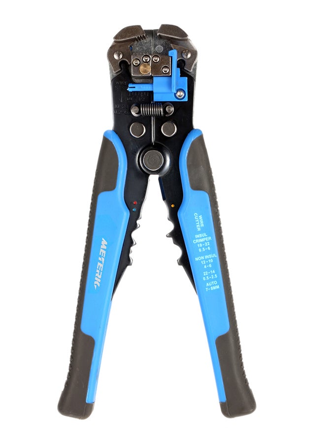 Multifunctional Adjustable Cable Wire Stripper Crimping Tool Blue