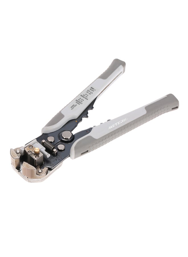 Multifunctional Adjustable Cable Wire Stripper Crimping Tool Grey