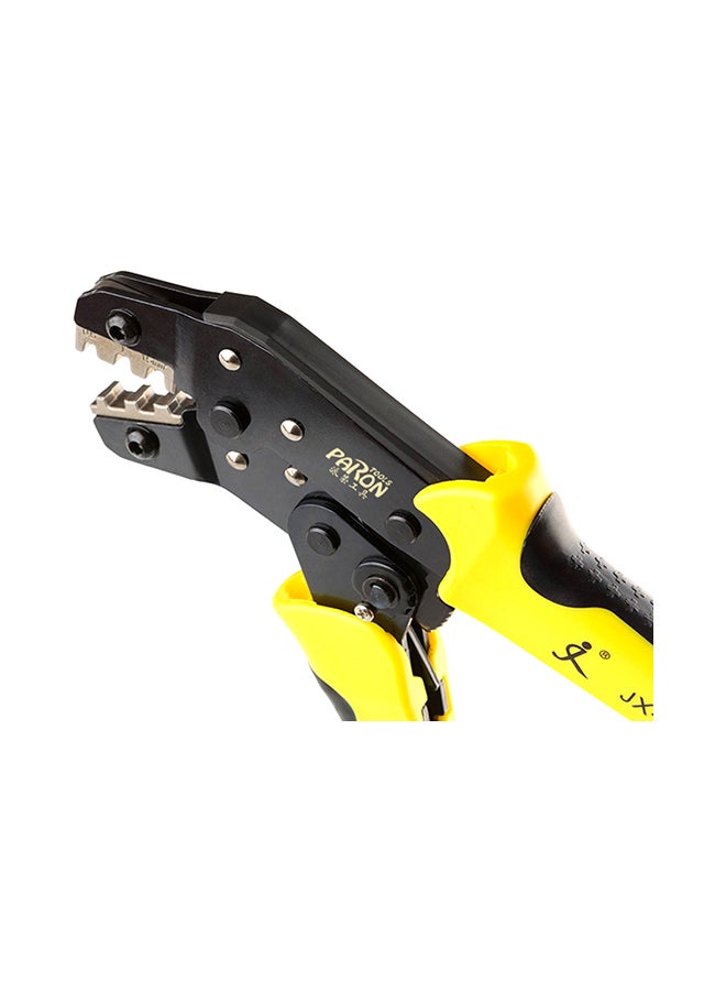 JX-48B Professional Engineering Wire Crimpers Black/Yellow 25.5x2.5x10.5centimeter