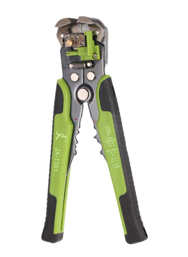 Multi-Functional Adjustable Cable Wire Stripper Green/Black/Silver