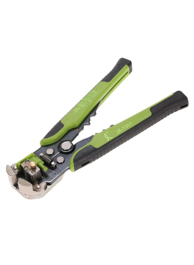 Multi-Functional Adjustable Cable Wire Stripper Green/Black/Silver