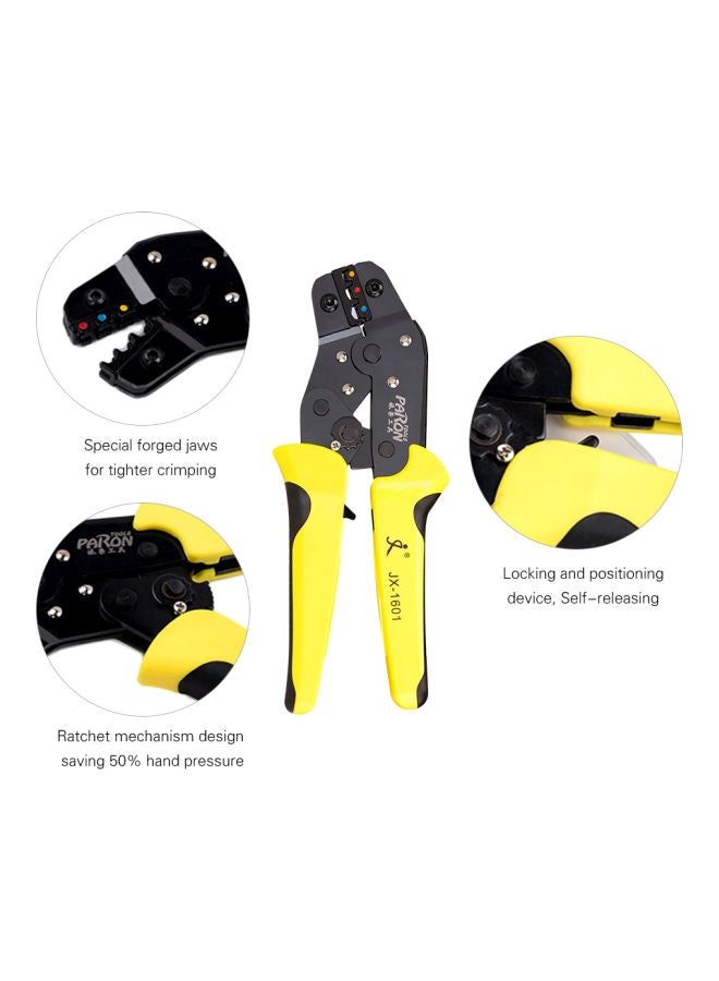 501-Piece Wire Terminals Crimping Tool Set Yellow/Red/Blue 20.5x5x14.2cm