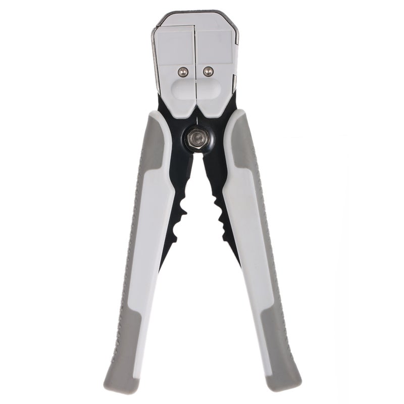 Multifunctional Adjustable Cable Wire Stripper Crimping Tool Grey 28.00 X 1.50 X 12.50cm