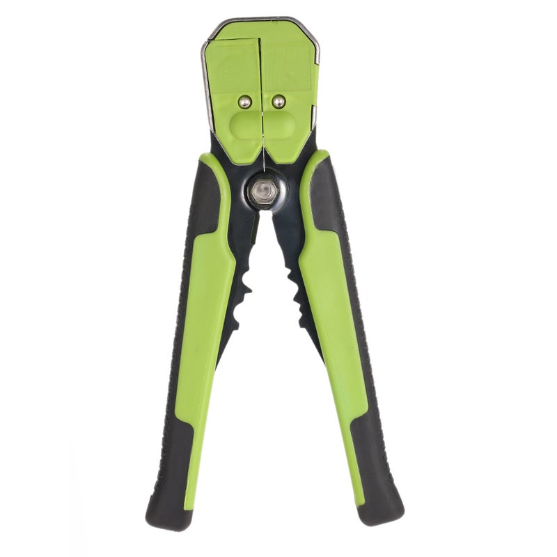 Multifunctional Adjustable Cable Wire Stripper Crimping Tool Green 28.00 X 1.50 X 12.50